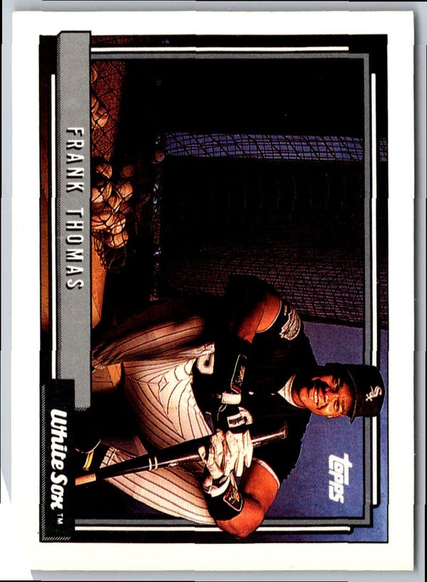 1992 Highland Mint Topps Mint-Cards Bronze Frank Thomas #555