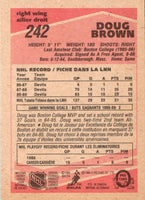 1989 O-Pee-Chee Doug Brown #242
