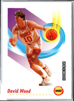 1991 SkyBox David Wood #110 Rookie