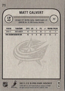 2011 O-Pee-Chee Matt Calvert