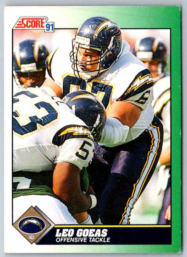 1991 Score Leo Goeas #267