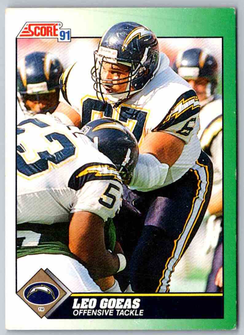 1991 Score Leo Goeas