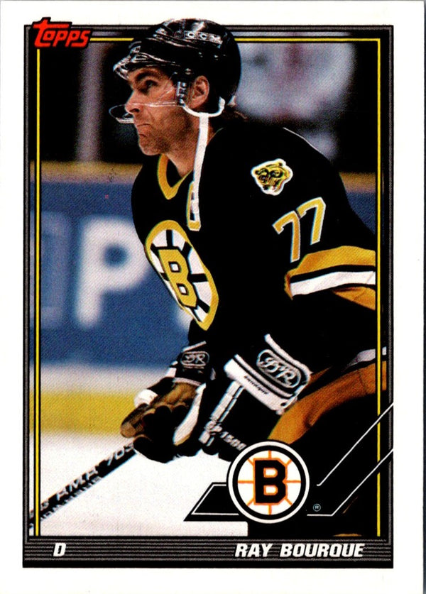 1991 Topps Ray Bourque #66