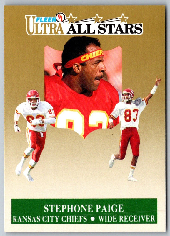 1991 Fleer Stars and Stripes Stephone Paige #32