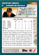 2003 Topps Traded & Rookies Dwayne Zinger