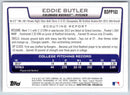 2012 Bowman Eddie Butler