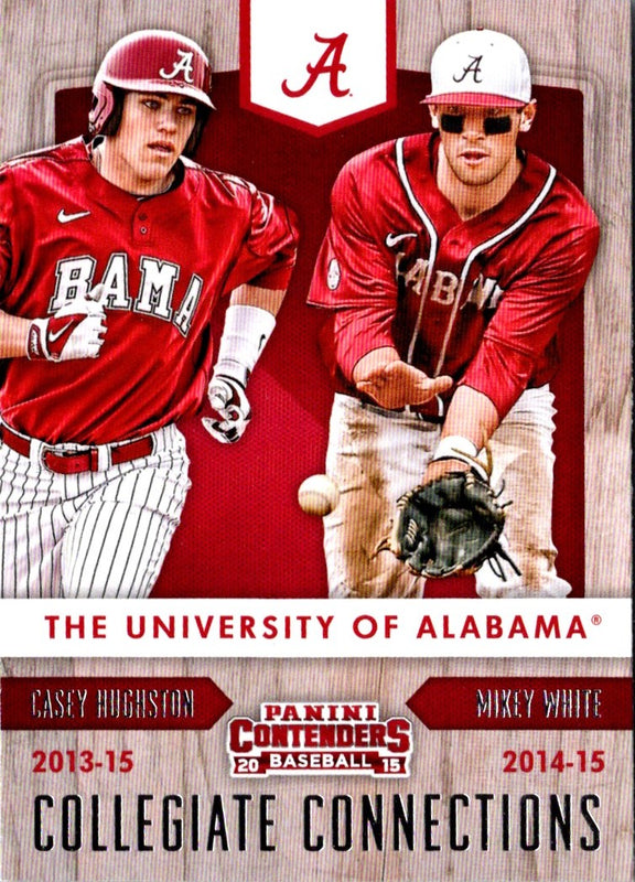 2015 Panini Contenders Collegiate Connections Casey Hughston/Mikey White #18