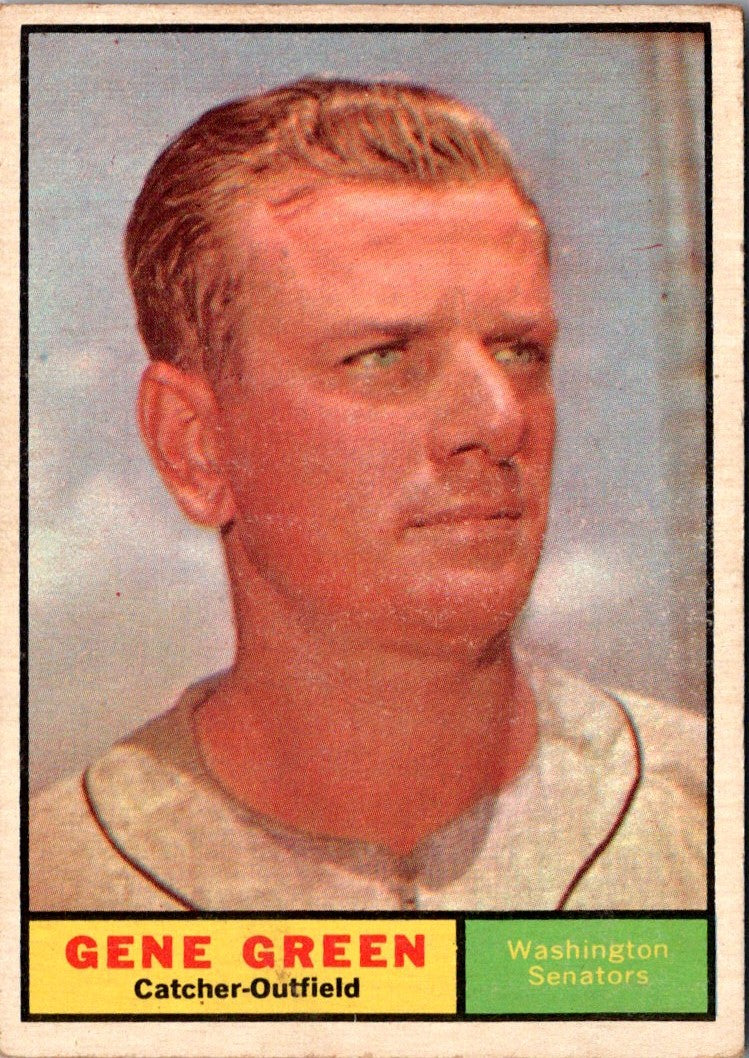 1961 Topps Gene Green