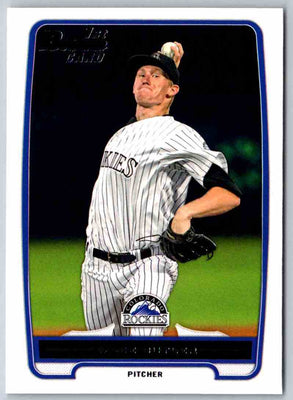 2012 Bowman Eddie Butler #BDPP103