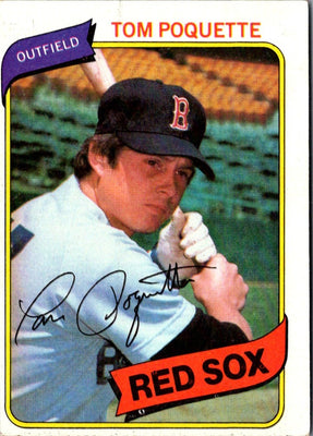 1980 Topps Tom Poquette #597A