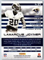 2014 Panini Rookies & Stars Lamarcus Joyner #163 Rookie