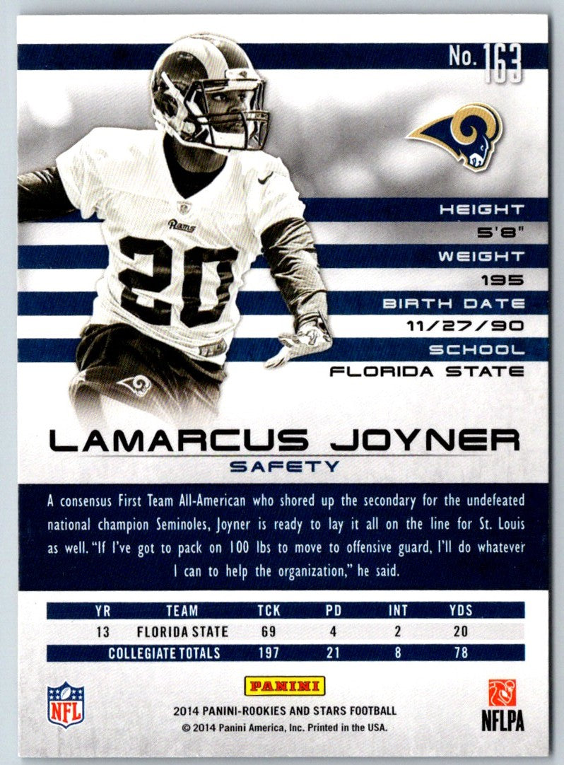 2014 Panini Rookies & Stars Lamarcus Joyner