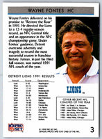 1991 ProLine Wayne Fontes #3