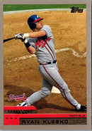 2000 Topps Ryan Klesko