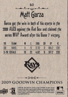 2009 Upper Deck Goodwin Champions Matt Garza #60