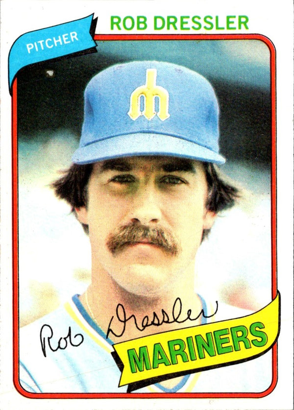 1980 Topps Rob Dressler #366