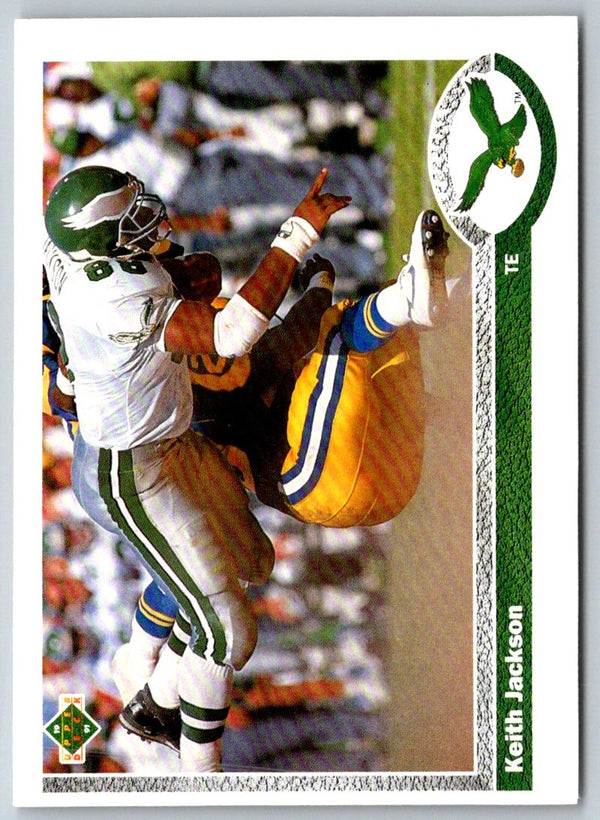 1991 Upper Deck Keith Jackson #127