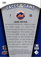 2009 SP Authentic Jose Reyes #191
