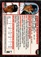 1999 Bowman Justin Thompson #289