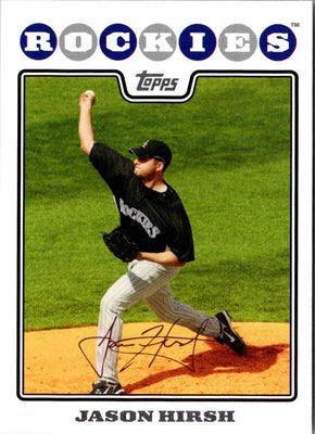2008 Topps Jason Hirsh #167
