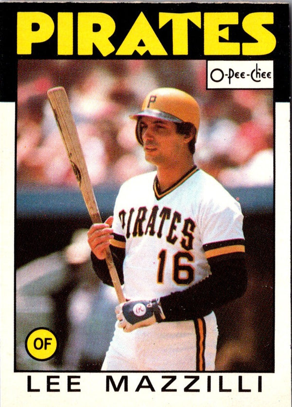 1986 O-Pee-Chee Lee Mazzilli #373