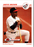 1991 Line Drive AAA Jarvis Brown #404