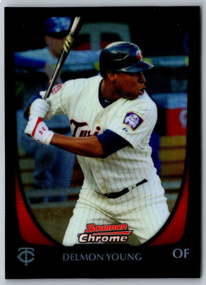 2011 Bowman Chrome Delmon Young #61