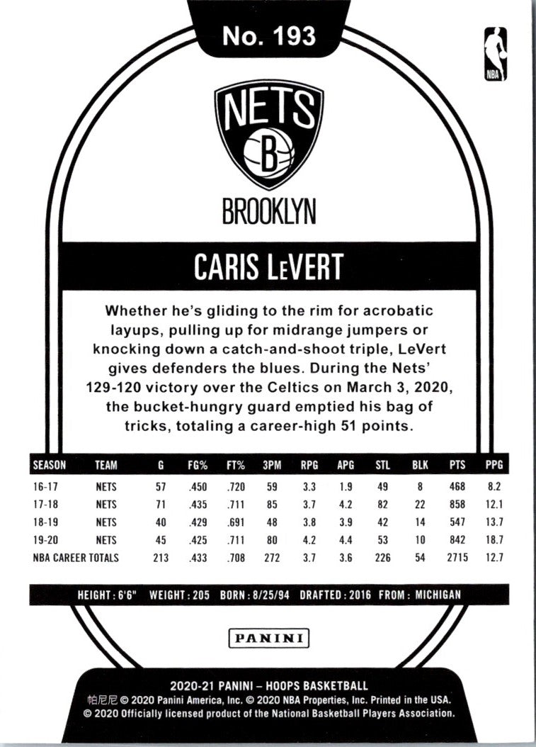 2019 Hoops Caris LeVert