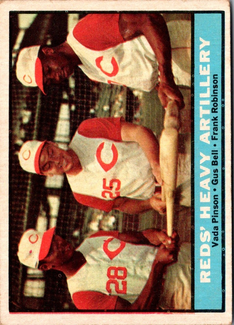 1961 Topps Reds Heavy Artilery