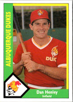 1990 CMC Albuquerque Dukes Dan Henley #18
