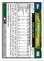 2008 Topps Andy Sonnanstine #166