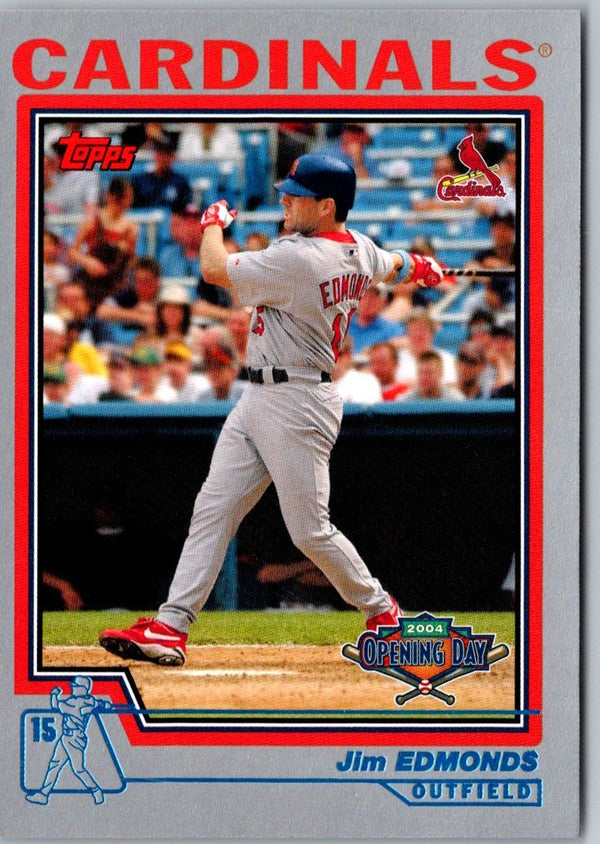 2004 Topps Opening Day Jim Edmonds #110