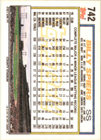 1992 Topps Gold Winners Bill Spiers #742