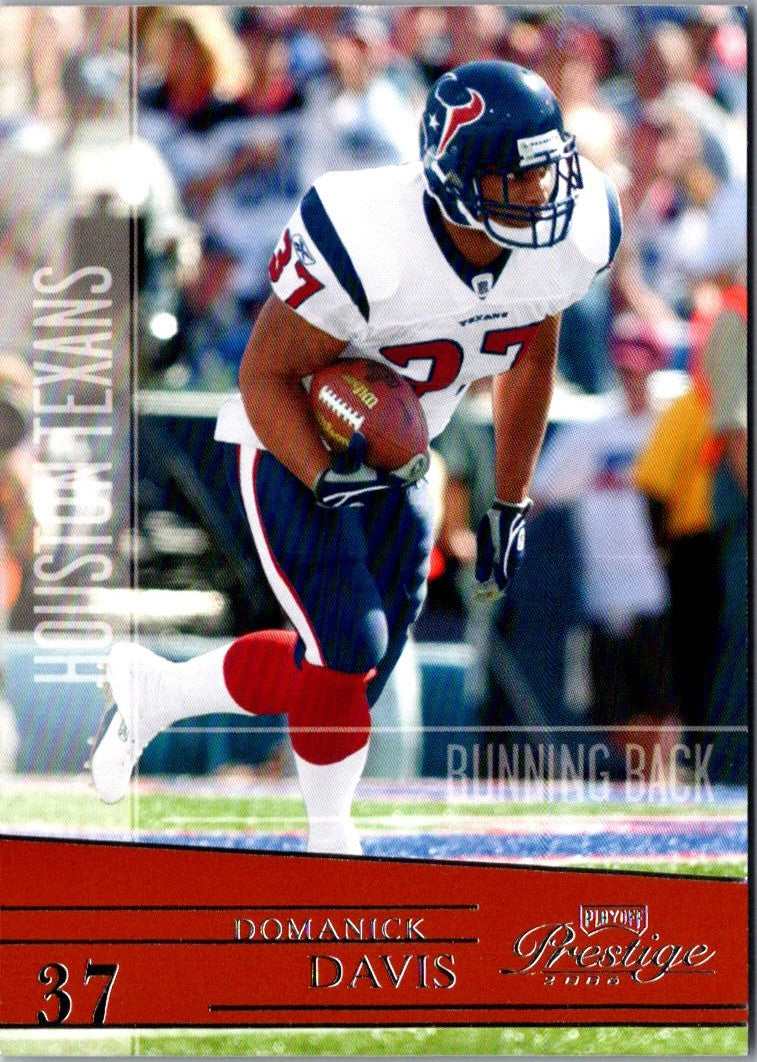 2006 Playoff Prestige Domanick Davis