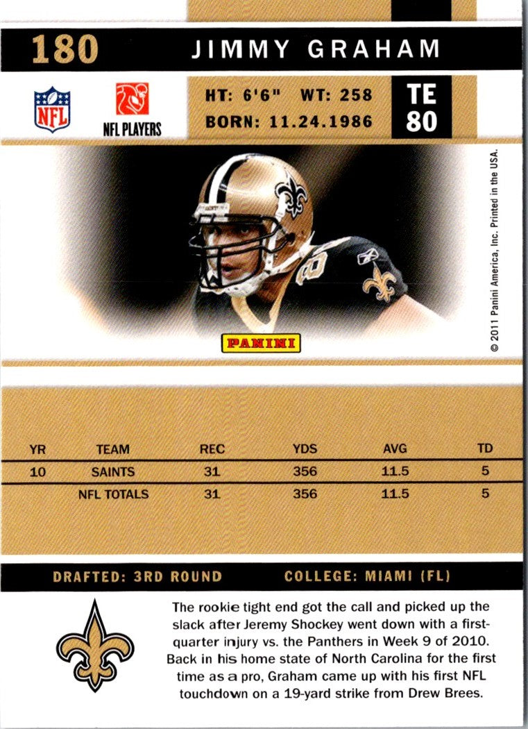 2011 Score Jimmy Graham
