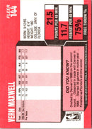 1989 Fleer Vern Maxwell