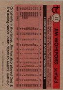 1981 Topps Jim Wohlford