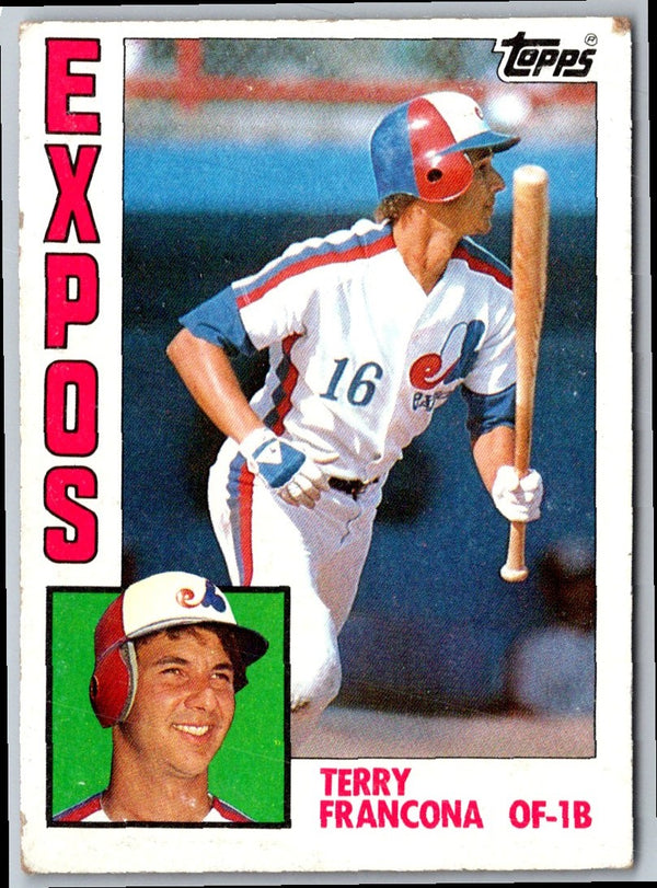 1984 Topps Terry Francona #496