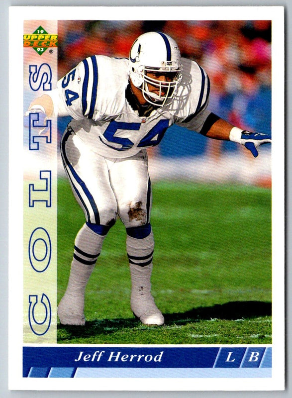 1993 Upper Deck Jeff Herrod #255