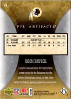 2007 Upper Deck Artifacts Jason Campbell #98