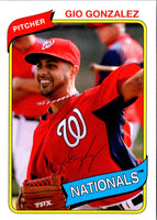2012 Topps Archives Gio Gonzalez #115
