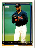1992 Topps Willie Banks #747