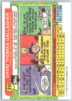 1989 Topps Big Dave Gallagher #310