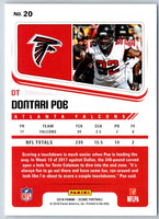 2018 Score Scorecard Dontari Poe #20