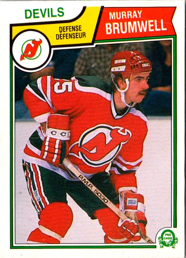 1983 O-Pee-Chee Murray Brumwell #228 Rookie