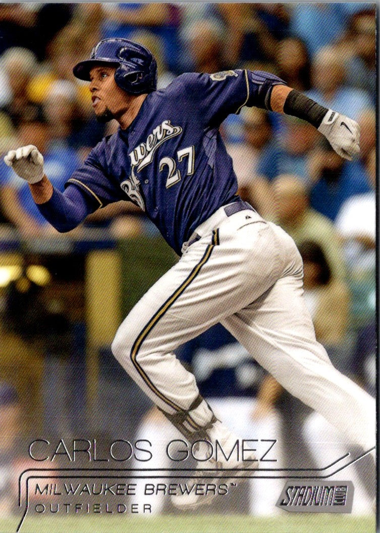 2015 Stadium Club Carlos Gomez