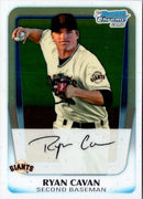 2011 Bowman Chrome Prospects Ryan Cavan