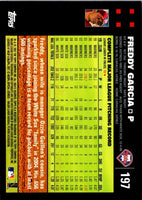 2007 Topps Freddy Garcia #197