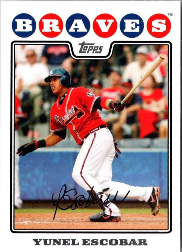 2008 Topps Yunel Escobar #185