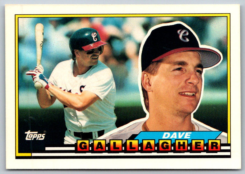 1989 Topps Big Dave Gallagher